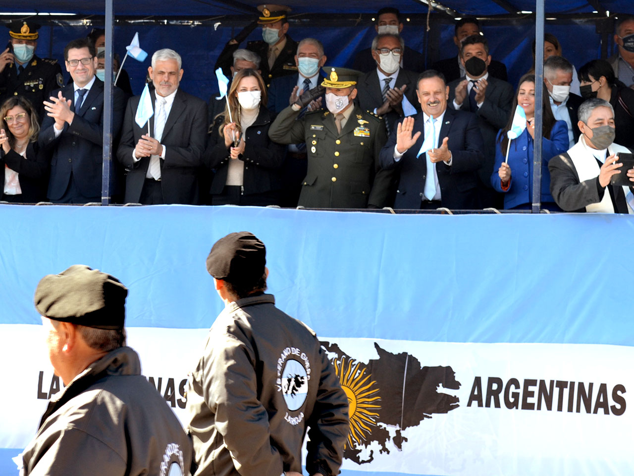 Foto acto de malvinas