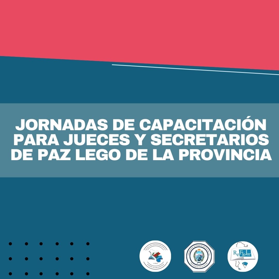 flyer cap juzgado de paz lego