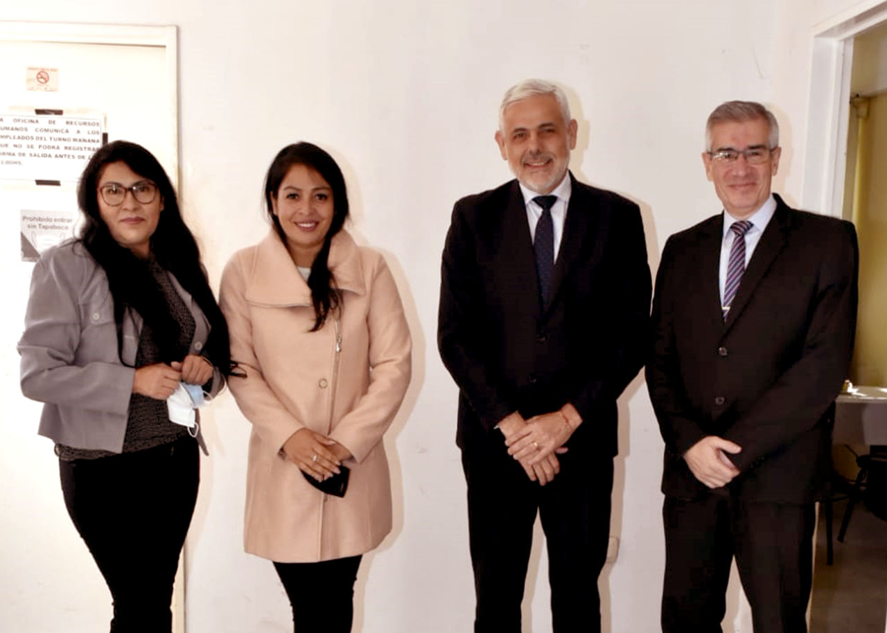 juez y personal del juz paz 2 bis