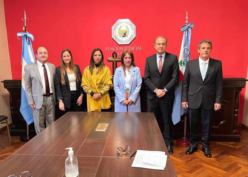 recepcion protocolar jueces