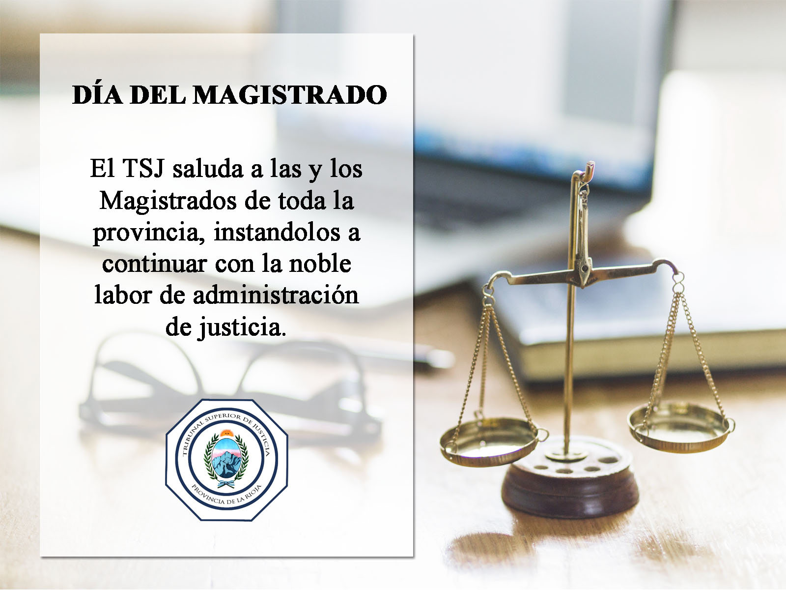 saludo del magistrado