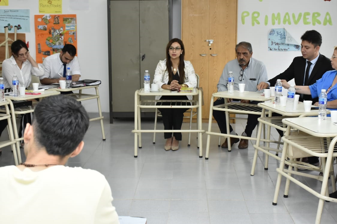 visita de carcel con Asis